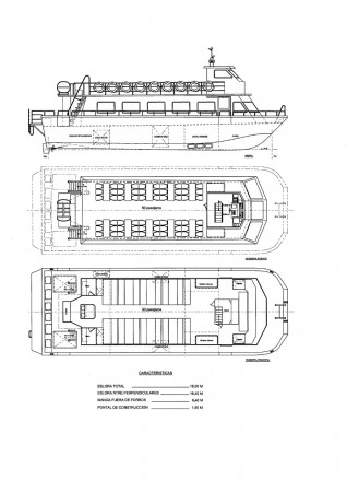 Catamaran de 150 pasajeros